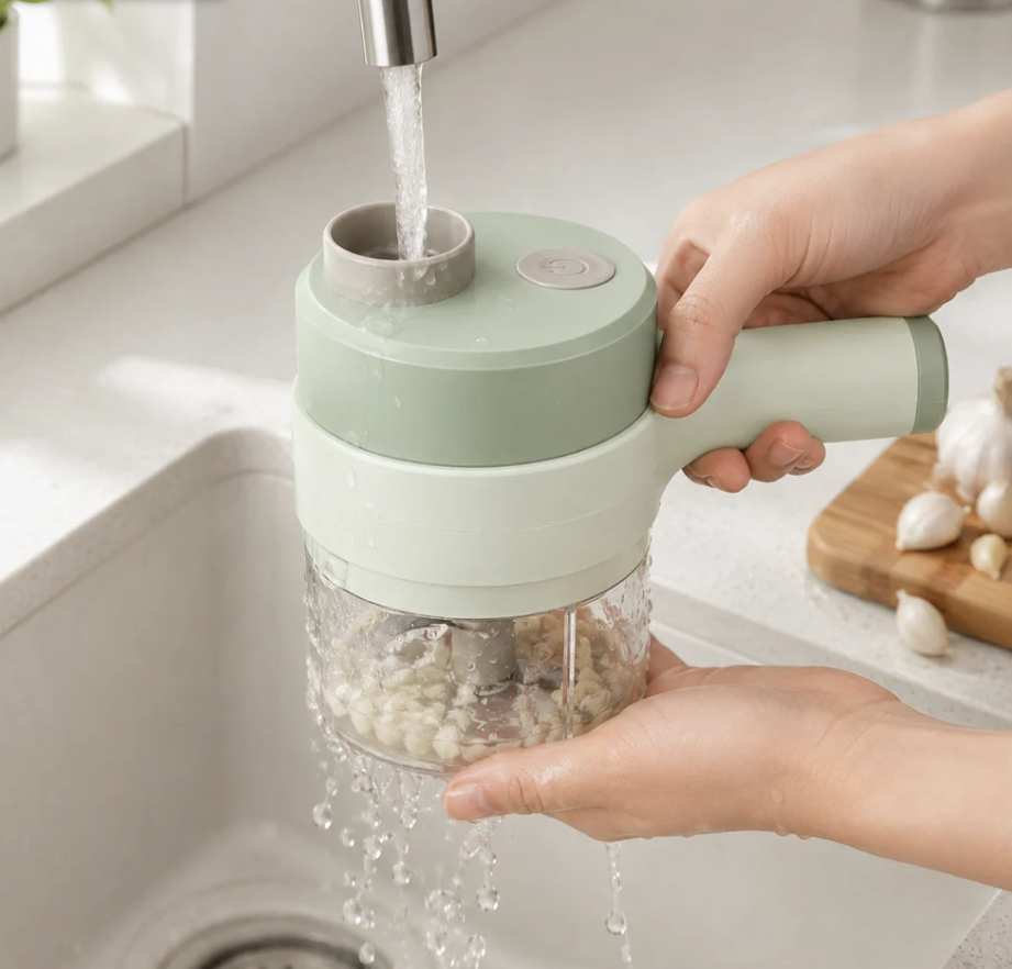 Fine Dice 4-in-1 Electric Food Chopper