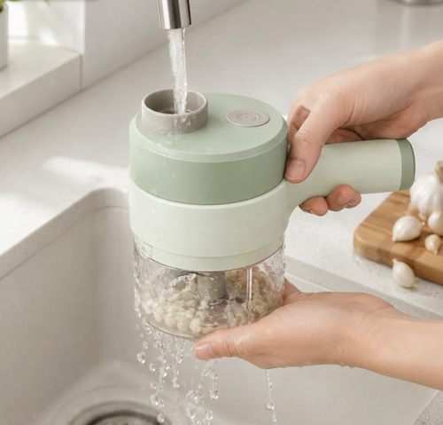 Fine Dice 4-in-1 Electric Food Chopper